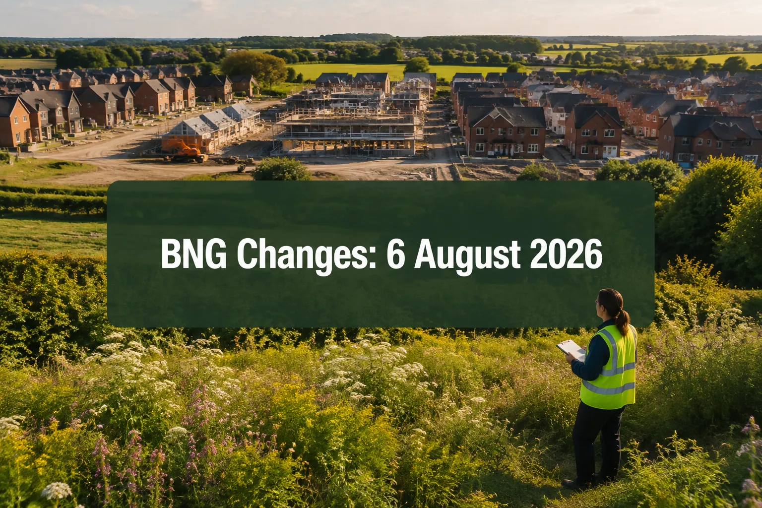 BNG Changes 6 August 2026: What UK Developers Must Do Now