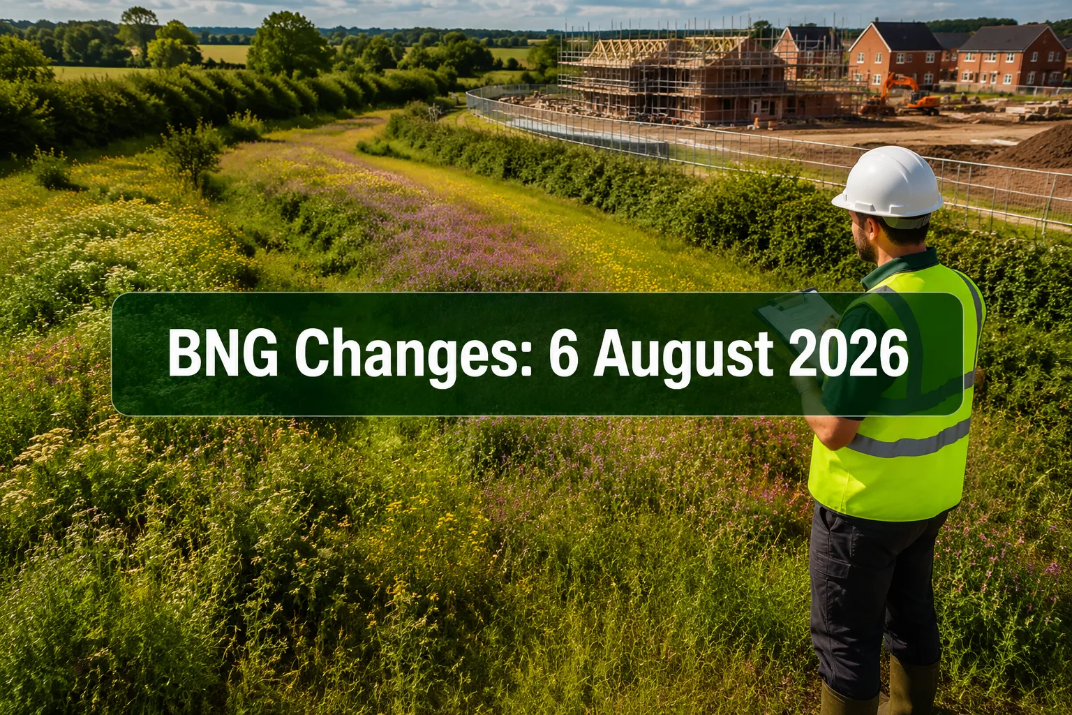 Biodiversity Net Gain Changes 6 August 2026: What Developers and Ecologists Must Know Now