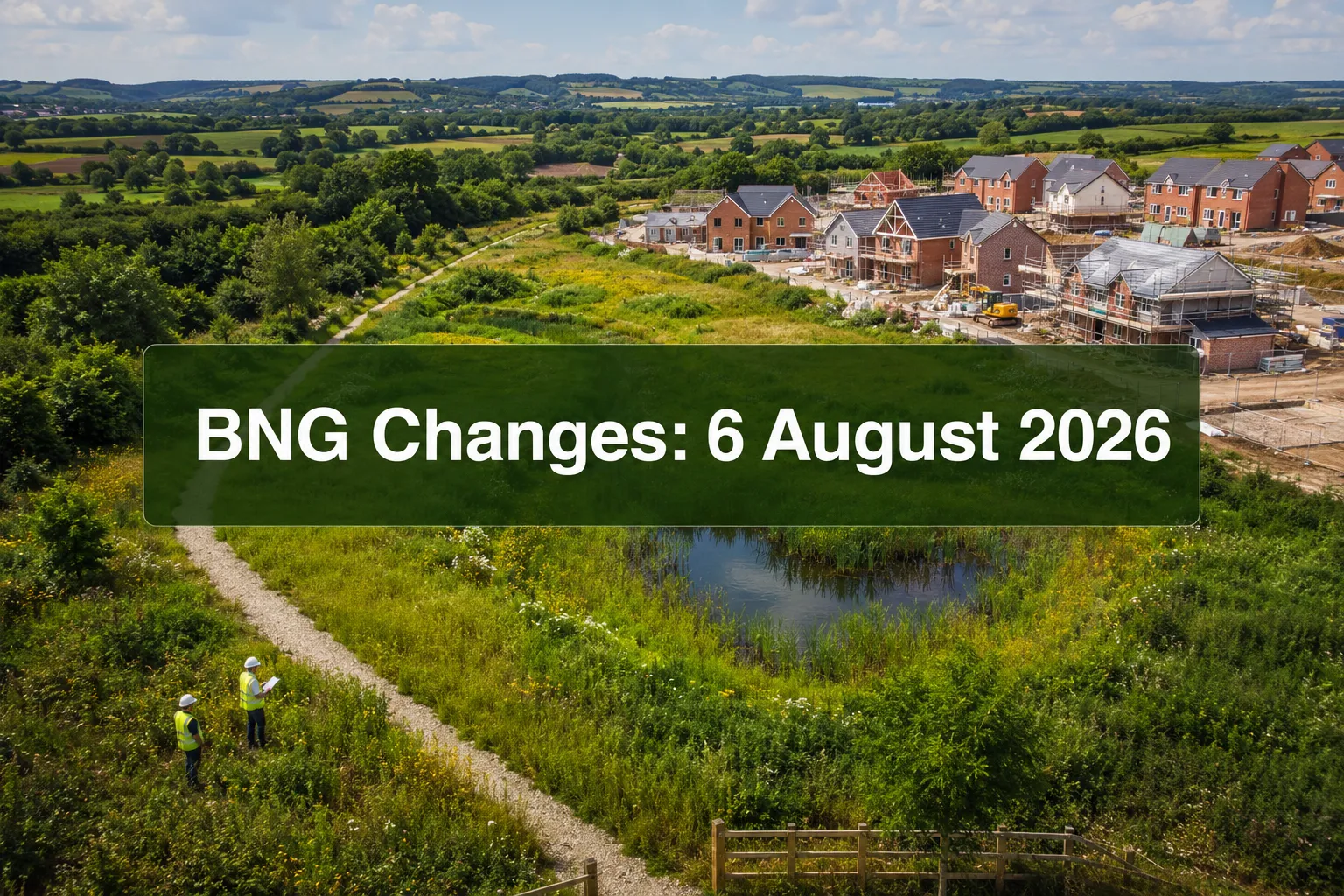 Biodiversity Net Gain Changes 6 August 2026: Small Sites Exemption and New Rules for Developers