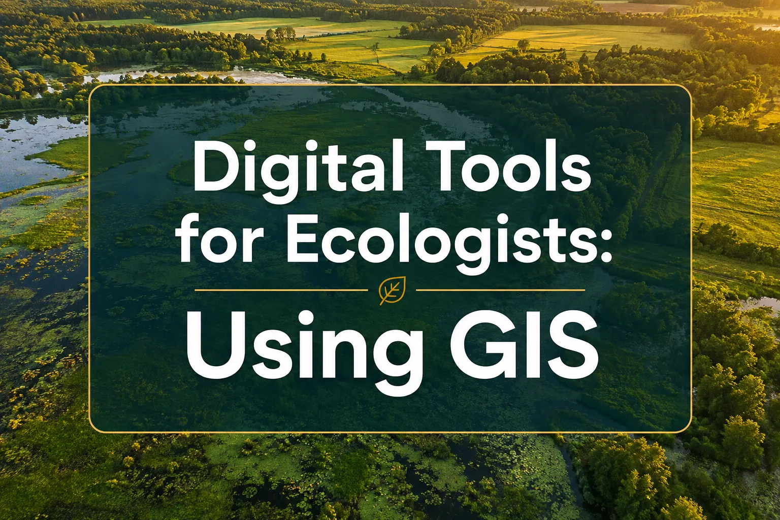 Digital Tools for Ecologists: Using GIS, Remote Sensing, and Drones to Streamline Biodiversity Net Gain Surveys