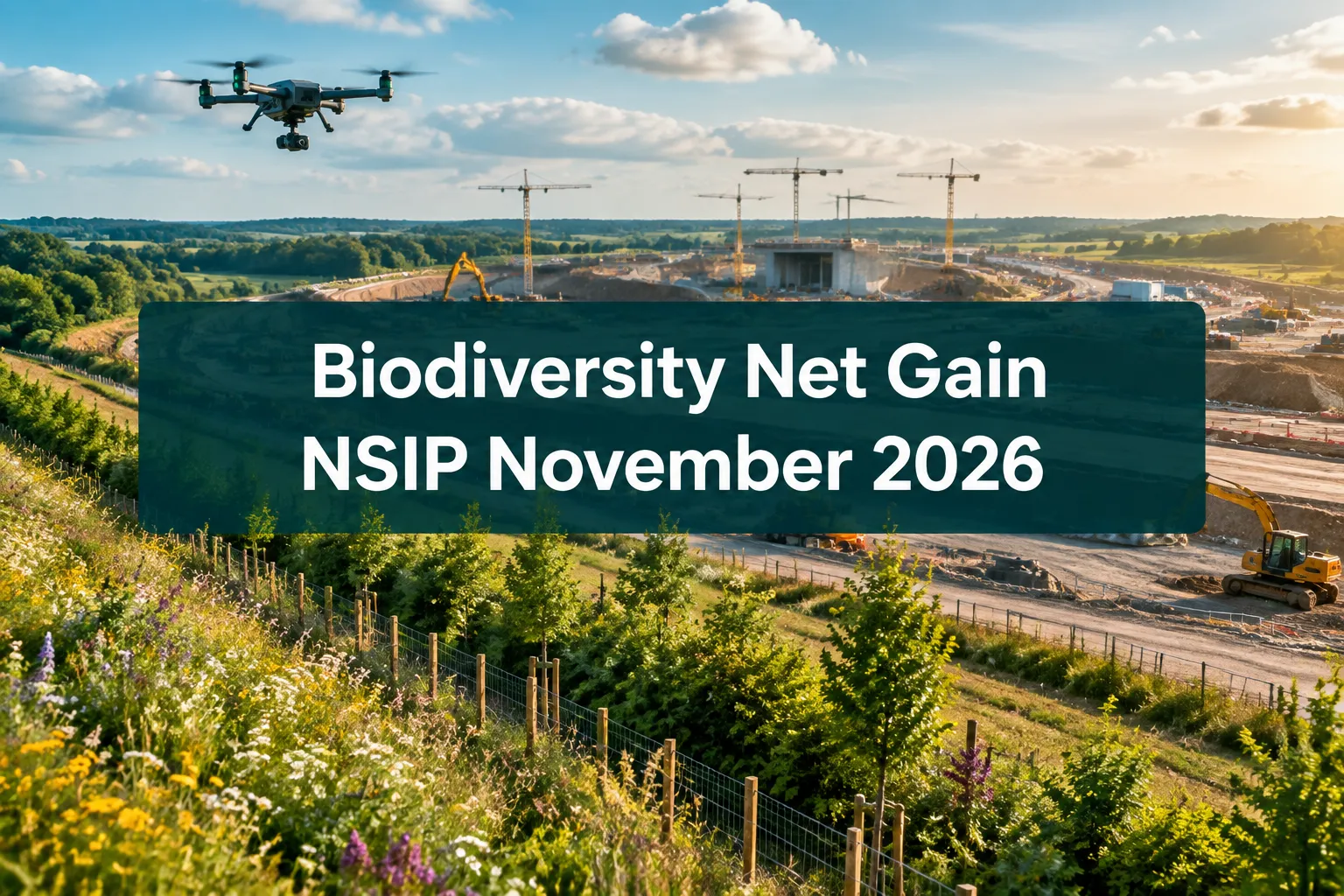Biodiversity Net Gain NSIP November 2026 Deadline: What UK Developers Must Do Now