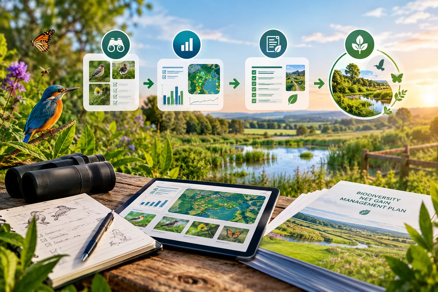 From Metric to Management Plan: Translating Biodiversity Survey Results into Long-Term BNG Management Prescriptions