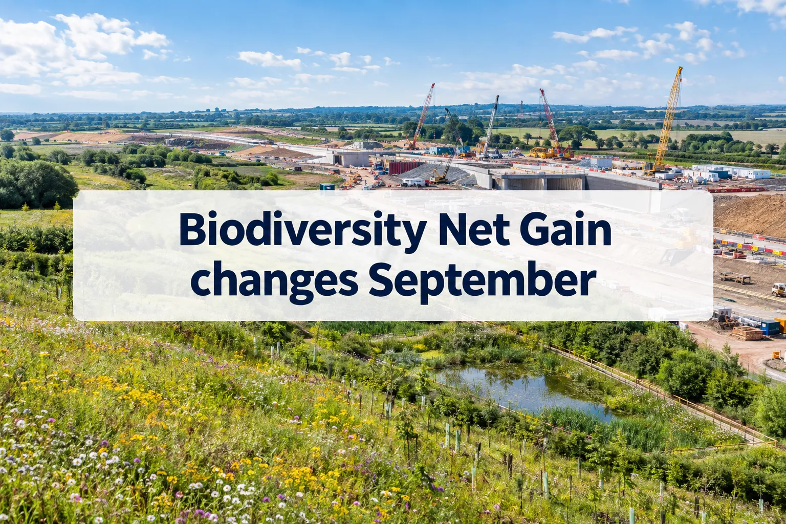 Biodiversity Net Gain Changes September 2026: NSIP Extension Planning Explained